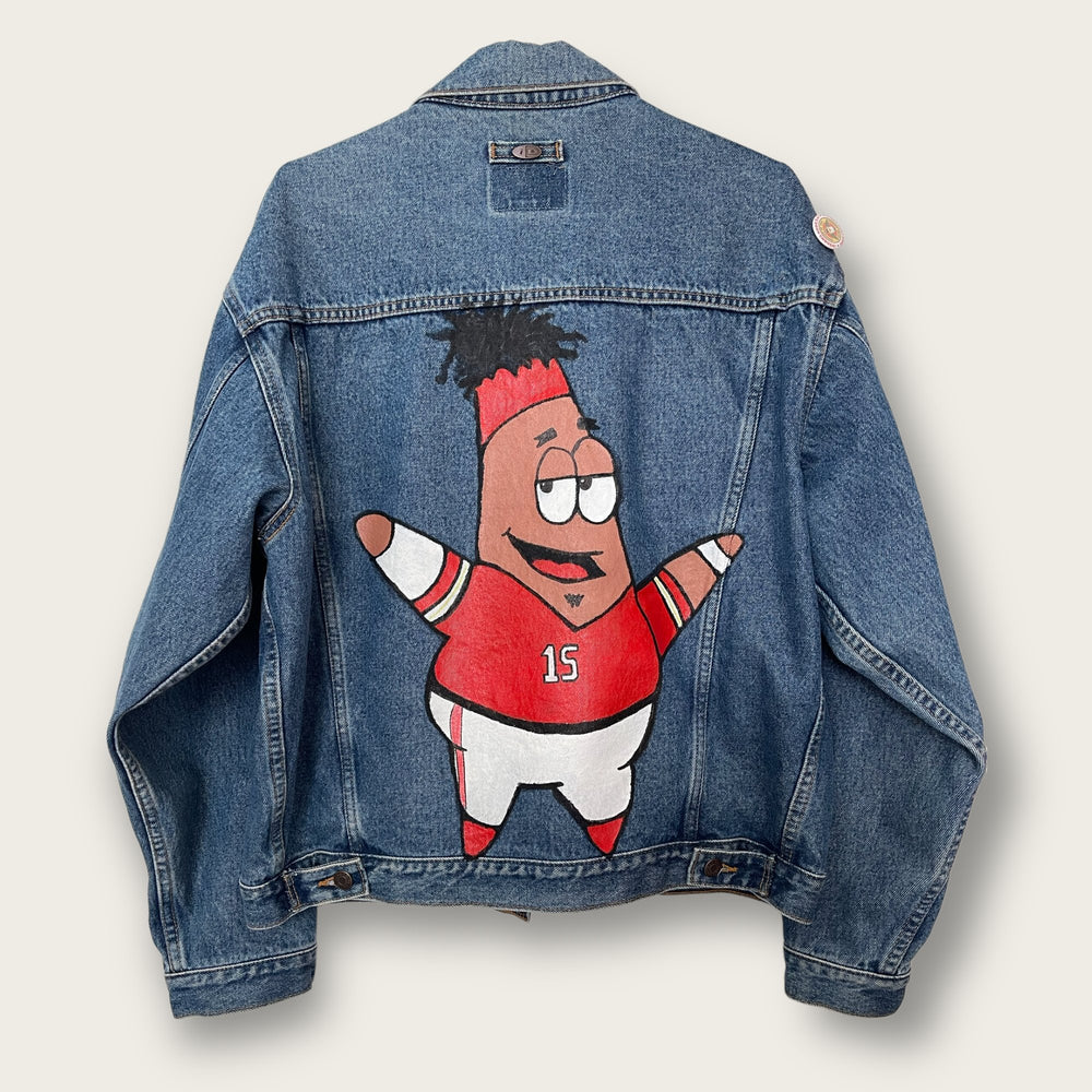 Patrick Mahomes Hand Painted Jacket - NAFSI